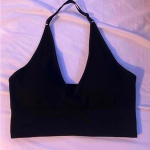 Backless cropped sports bra (never wore)